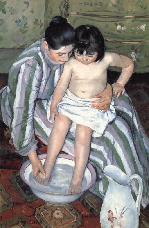 Mary Cassatt The Child's Bath oil painting picture